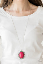 Load image into Gallery viewer, Vintage Vanity Pink Necklace
