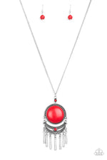 Load image into Gallery viewer, Rural Rustler Red Necklace
