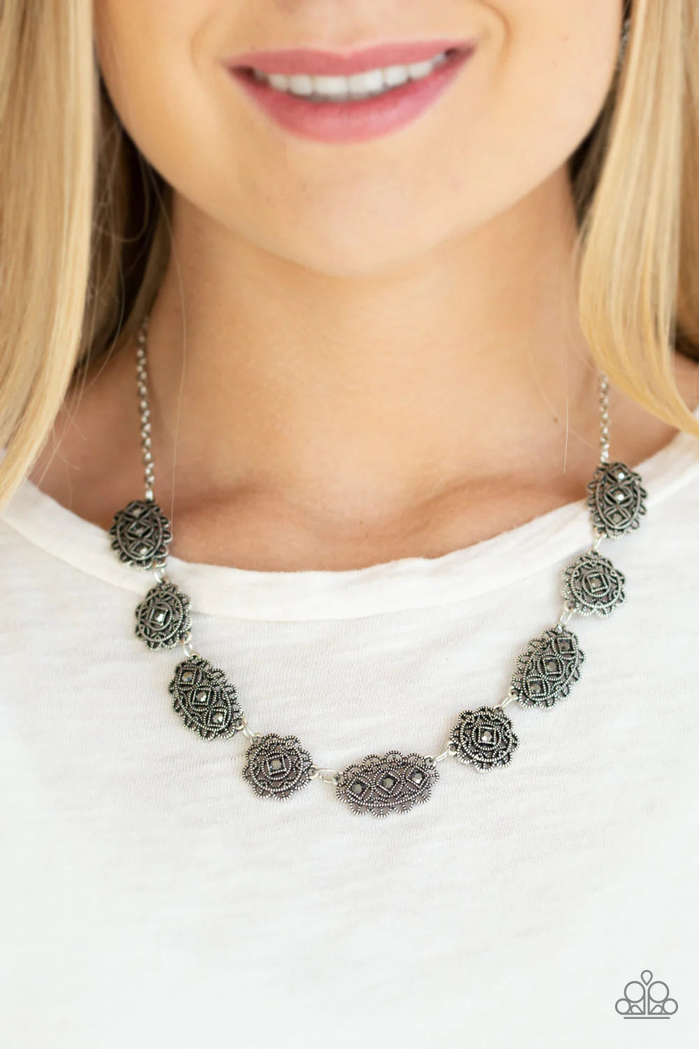 Vintage Vogue Silver Necklace