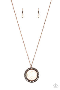 Run Out Of Rodeo Copper Necklace
