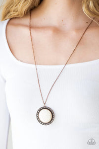 Run Out Of Rodeo Copper Necklace
