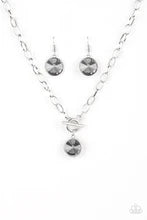 She Sparkles On Silver Necklace/Bracelet Set