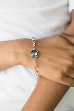 Load image into Gallery viewer, She Sparkles On Silver Necklace/Bracelet Set

