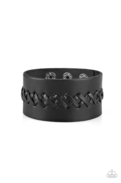 Be A Sport Black Bracelet