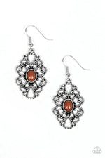 Load image into Gallery viewer, Over The Pop Brown Earrings
