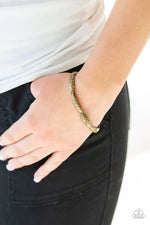 Load image into Gallery viewer, Watch Out For Ice Brass Bracelet
