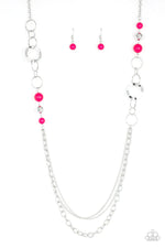 Load image into Gallery viewer, Modern Motley Pink Necklace
