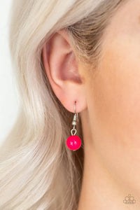 Modern Motley Pink Necklace