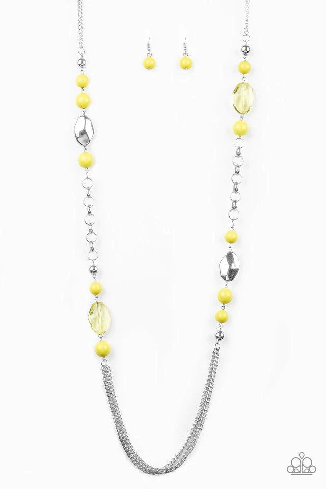 Marina Majesty Yellow Necklace