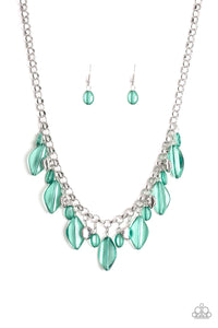 Malibu Ice Green Necklace