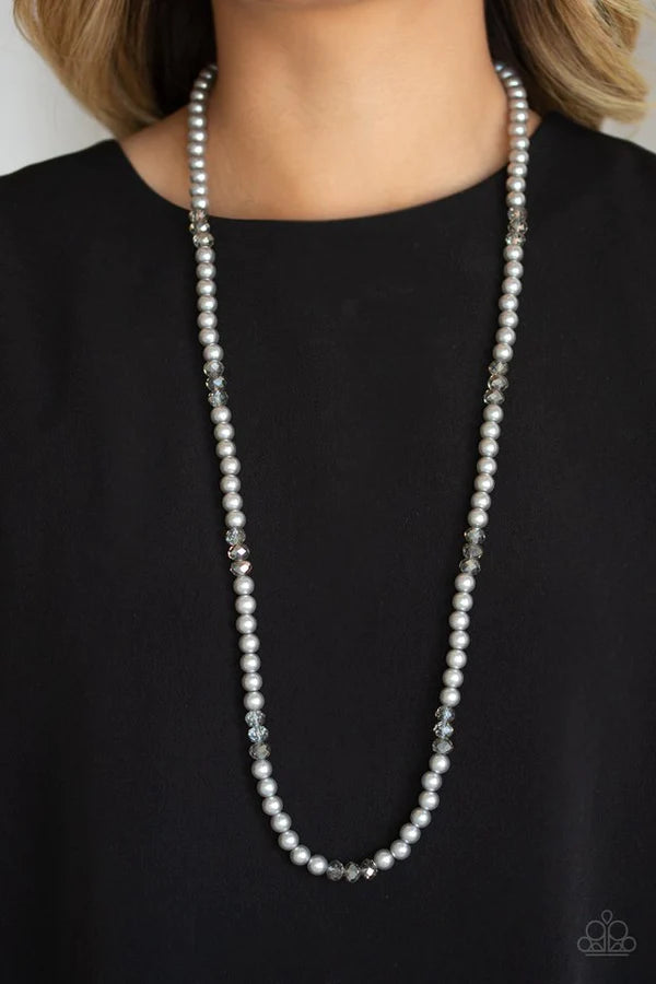 Girls Have More Funds Silver Necklace