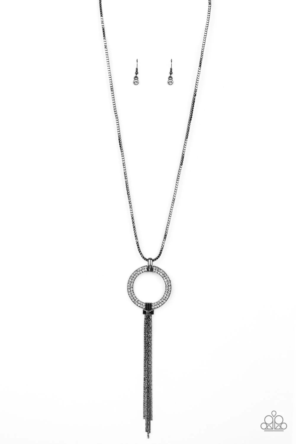 Not An Heir Out Of Place Black Necklace