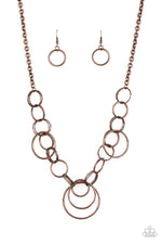 Load image into Gallery viewer, Ringing Relic Copper Necklace
