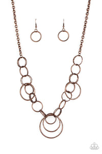 Ringing Relic Copper Necklace
