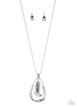 Load image into Gallery viewer, Texture Trekker Silver Urban Necklace
