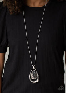 Texture Trekker Silver Urban Necklace