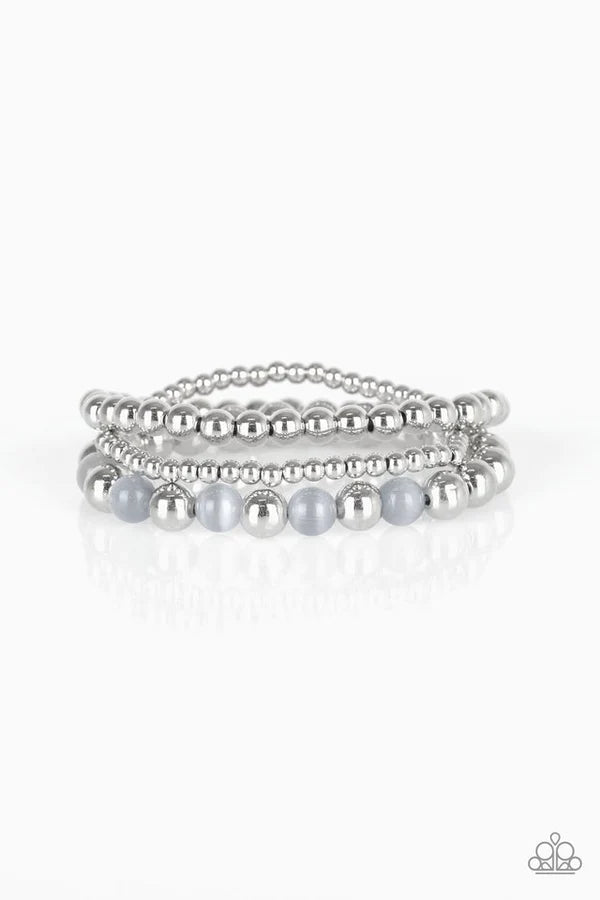 Always On The Glow Silver Bracelet