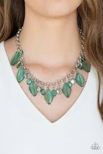 Load image into Gallery viewer, Malibu Ice Green Necklace

