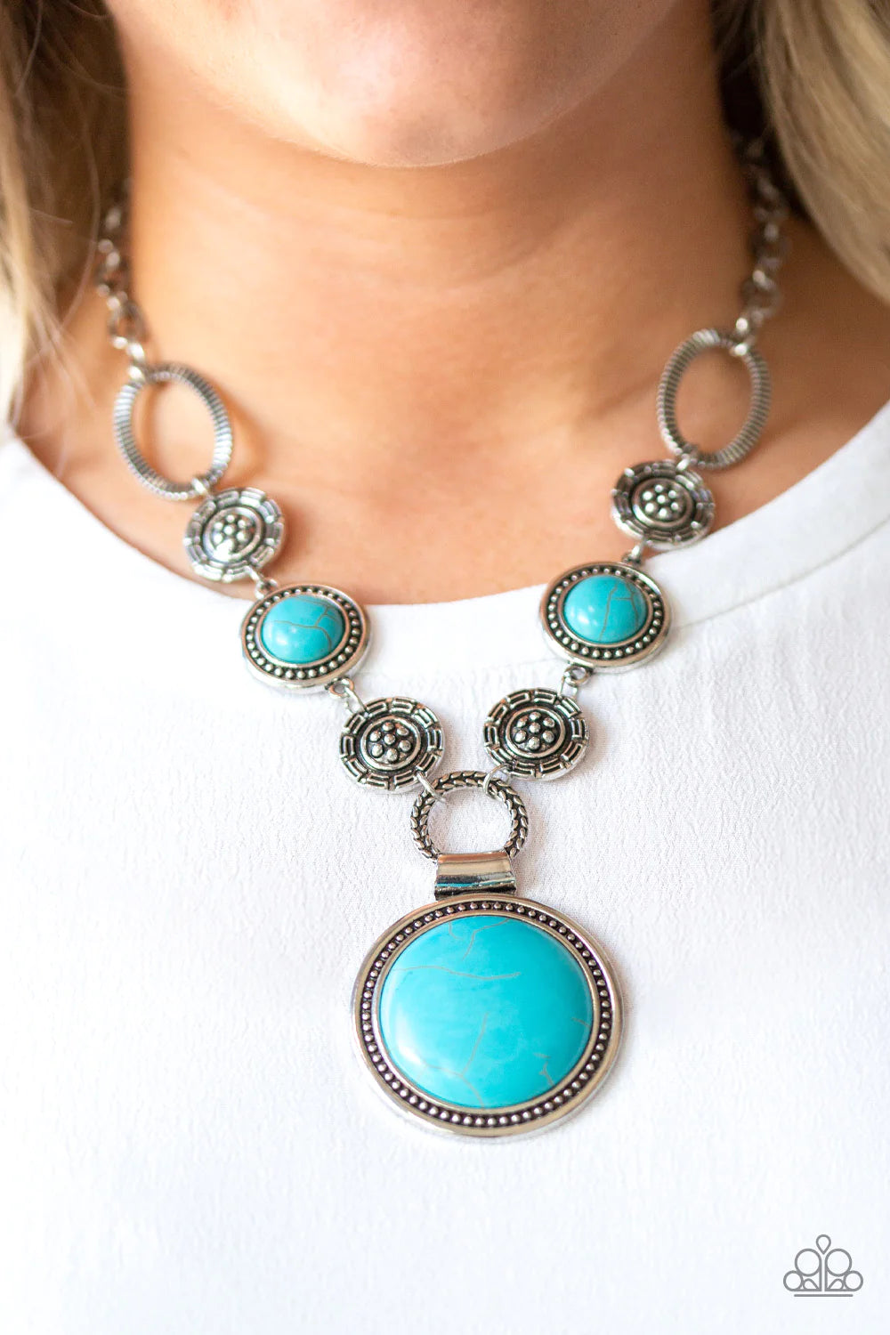 Sedona Drama Blue Necklace