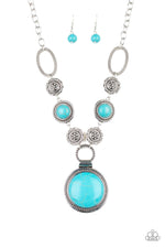 Load image into Gallery viewer, Sedona Drama Blue Necklace
