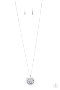Love Is All Around Silver Necklace