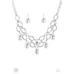 Load image into Gallery viewer, Show Stopping Shimmer White Necklace
