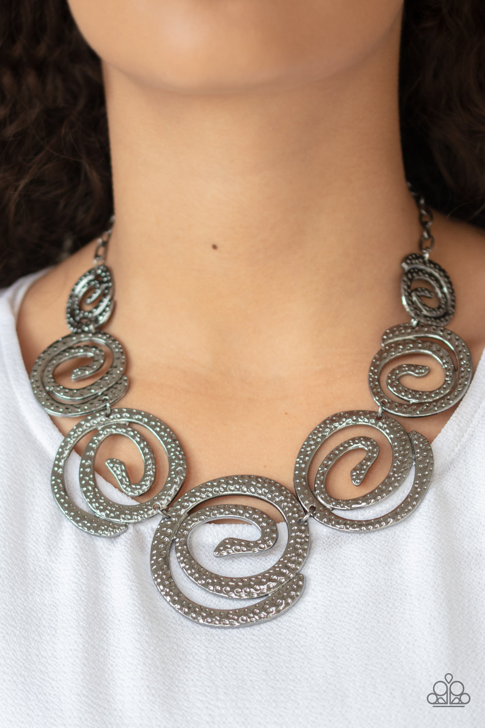 Statement Swirl Necklace