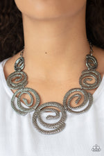 Load image into Gallery viewer, Statement Swirl Necklace
