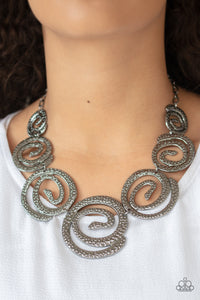 Statement Swirl Necklace