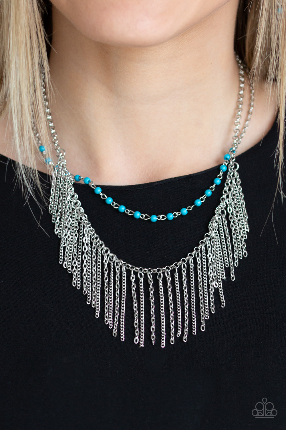 Fierce In Fringe Necklace