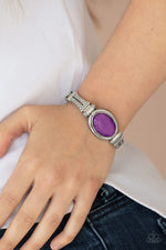 Load image into Gallery viewer, Color Coordinated Purple Bracelet
