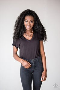 Jump Into the Ring Necklace -Copper